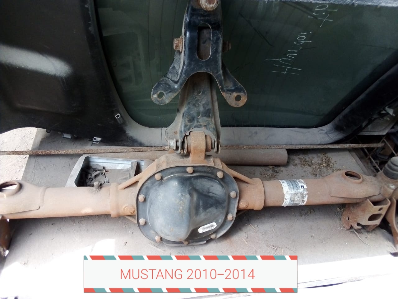 PUENTE POSTERIOR FORD MUSTANG 2010 AL 2014